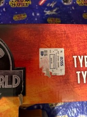 JURASSIC WORLD -Mattel Tyrannosaurus Rex 40” Roarin Super Colossal Battle Damage