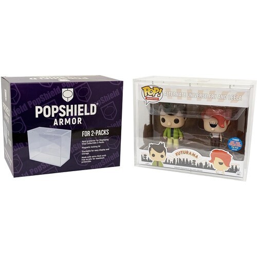 PopShield Armor – Funko POP! Hard Protectors 4 Inch – For 2-Pack Figure Sets- Ac