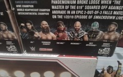 WWE Mattel Elite Series #69 With Chase & Two Collector Edition Miz Rock Mysterio