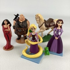 Disney Tangled Figures Toppers Rapunzel Hook Hand Pub Thug Arianna Maximus Lot