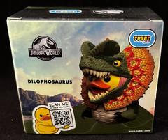 Mini Tubbz – Dilophosaurus – Jurassic Park – Rubber Duck – Approx 2″ High