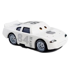 2PCS Disney Pixar Cars White Apple Mack Hauler Truck+Car 1:55 Diecast Toys Gifts