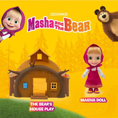 Masha & Michka, House of Michka, 2 Figurines Included, and 15 Accessories, for C