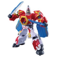 Power Rangers Kyuranger Mini Pla 04 GIGANT HOUOU Megazord All 6 Set Bandai F/S