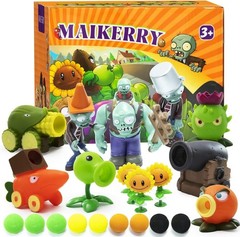PvZ Game Figures 12 pcs – Realistic Characters, Interactive Play, Great Gift