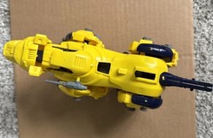 2002 Hasbro Tomy Zoids Zaber Sabre Tooth Yellow/black Action Figure W/ Pilot