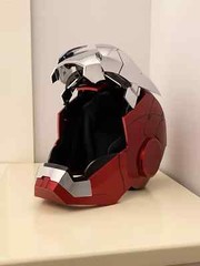 1:1 AUTOKING Iron Man MK5 Helmet Wearable Mask Voice Control Cosplay Props Gift