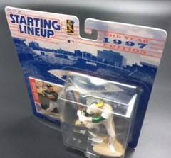 1997 Starting Lineup Baseball Figure & Card Scott Brosius Oakland A’s Athletics