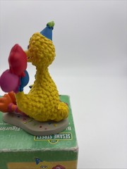 Vtg Sesame Street Big Bird Birthday PVC Figure 3 Years Gums 2005