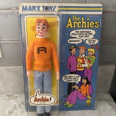 1975 Marx The Archies Archie Andrews 9″ Action Figure New Fast Ship