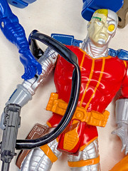 Vintage 1990s MARVEL Figures Captain America Deathlok Cyclops Wolverine Stealth