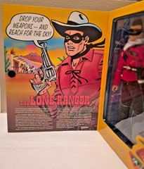 the lone ranger Playing Mantis Captain Action cowboy Figure MIB 12in 1/6
