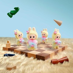 The Monsters Let’s Checkmate Series-Vinyl Plush Hanging Card, Toys for Modern…