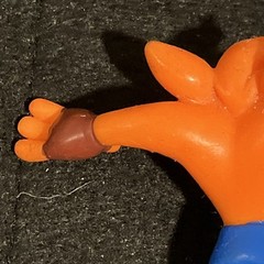 Crash Bandicoot Plastic Figure Toy PS1 Playstation Sony