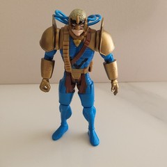 1995 Marvel X-Men Maverick Action Figure Toy Biz Genesis Series Complete w/ Guns