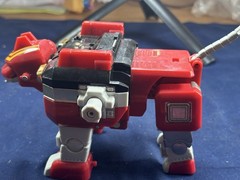 1998 Power Rangers Bandai Lost Galaxy Deluxe Megazord Lot Parts + One Fist MMPR