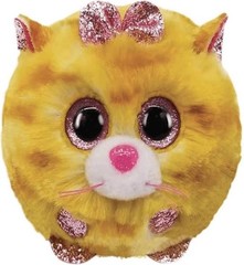 TY UK Ltd 42507 Tabitha Cat Puffies Plush Toy, Multicoloured, 7cm