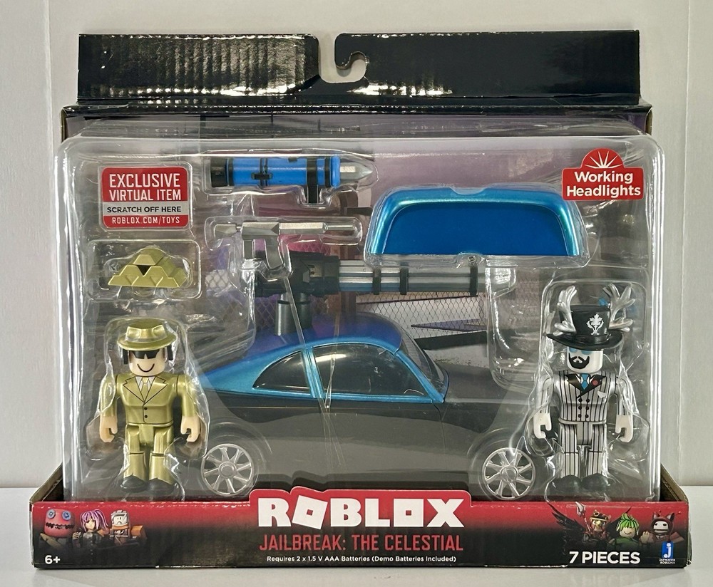 ROBLOX Celebrity SERIES 8 Figure Roblox Jailbreak The Celestial Bentley Vehicle