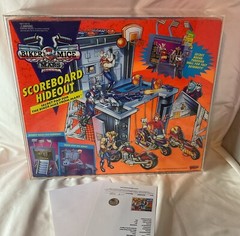 Biker Mice from Mars Scoreboard Hideout Secret Pad 1993 Galoob Playset Graded 80