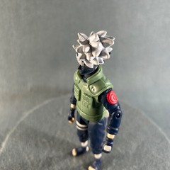 Naruto Hatake Kakashi Action Figure 2002 Mattel Shonen Jump Anime Manga
