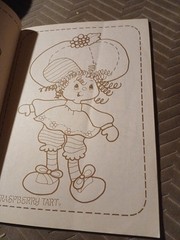 Strawberry Shortcake Coloring Book used Vintage 1981 Kenner 1132702