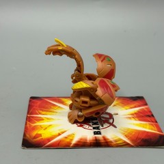 Bakugan Cyborg Helios 600G Bakuflip Pyrus Reverse New Vestroia Battle Brawlers