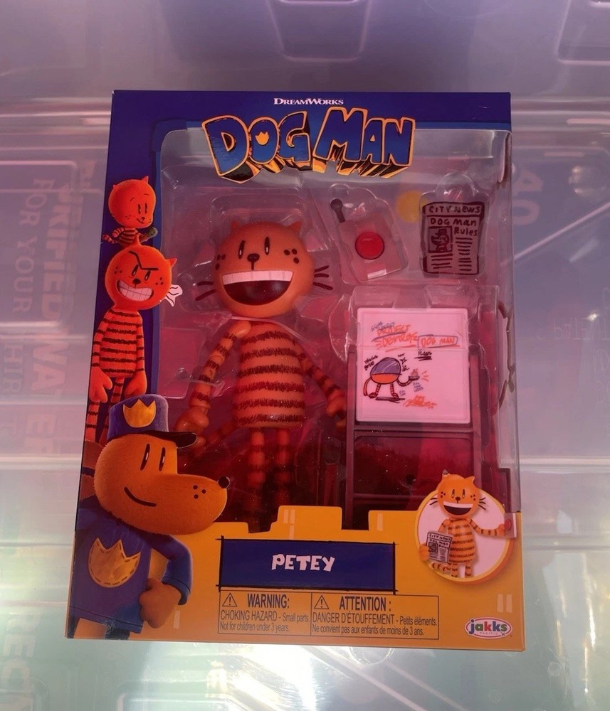 Dog Man Movie Petey 12.7cm Articulated Action Figure,