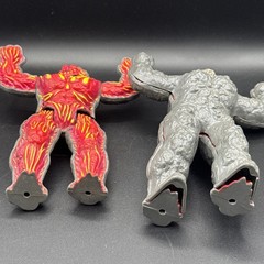 Lot Of 2 MAGNOKOR Inhumanoids 1986 Hasbro Action Figures Complete + Incomplete