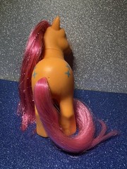 My Little Pony – Candy Kisses – G1 – 1984 – tail not centered RARE mold!