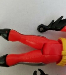 Lot of 3 Vintage Batman Action Figures Kenner Red Silver Animated Series TV