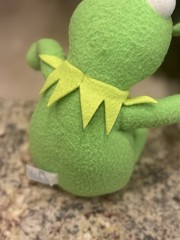 Applause Plush Kermit the Frog Poseable Jim Henson Muppets 19” Wire Arms & Legs