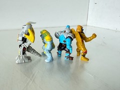 1994 Mighty Morphin Power Rangers Micro Machines Dragonzord Goldar King Sphinx