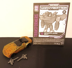 SPARKLESS BOT Transformers WFC Netflix Siege Kingdom Deluxe Class COMPLETE