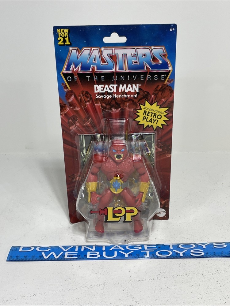 2021 MOTU Masters of the Universe Origins LOP Beast Man