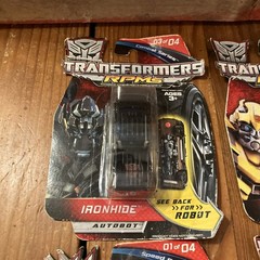 Transformers RPMs Lot Bumblebee Ironhide Sideways Ratchet Long Haul Sealed