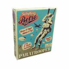 Schylling PARATROOPER 17″ Tangle Free Parachute Retro Army men Military Toy NEW