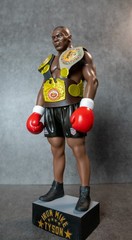 Mike Tyson 1/6 Scale Figure Boxing Champion Statue WBC IBF Belts Custom Handmade
