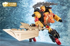 JINBAO Predaking 5in1 MMC Feral Rex Figure Oversized NEW Ver Upgrade Kits
