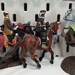 JAPANESE SAMURAI on Horse Uesugi Kenshin 2.5″ Mini Figure Diorama Toy Miniature