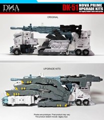 DNA DK-51 Wings Weapon Upgrade Kit For Legacy Leader Class Nova Prime WITH BONUS