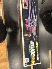 GI Joe 1987 Cobra Mamba W/ Gyro Viper Brand New Open Box Vehicle