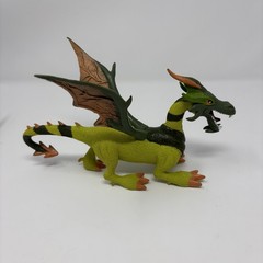 SDE Shantou – Dragon Lot Of 4 – PVC Red Green Yellow Adjustable Jaw