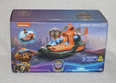 Paw Patrol The Mighty Movie Zuma Jet Boat Vehicle with Lights and Sounds & Zuma
