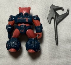 Battle Beasts #24 War Weasel PINK VARIANT Complete w Weapon and Rub Sign Takara
