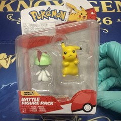 Pokémon Battle Figure Pack 2 Piece Set Pikachu + Ralts