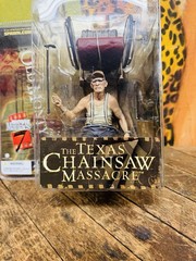 VINTAGE 2004 MCFARLANE MOVIE MANIACS TEXAS CHAINSAW MASSACRE OLD MONTY FIGURE