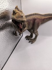 Schleich Giganotosaurus Dinosaur Movable Jaw Toy Action Figure D73527 10”