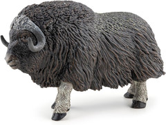 – Musk Ox Figurine – for Ages 3 and Up – Realistic Hand-Painted Wildlife Model –