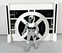 3D Printed Space Station Diorama Wall Display 6″ Figures Sci-Fi Scene Backdrop