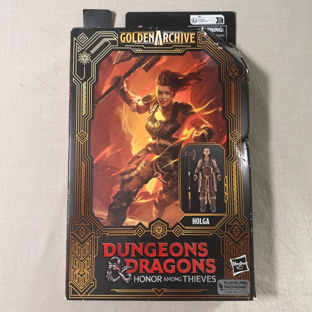 Hasbro Dungeons & Dragons Honor Among Thieves Golden Archive Holga Action Figure